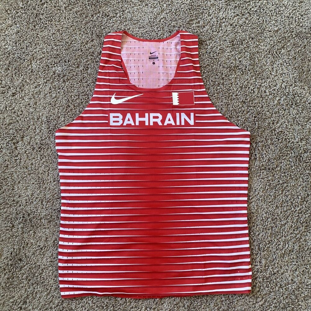 NEW Nike Bahrain Pro Elite Running Track & Field Singlet Men's L NWOT CI6344-XXX
